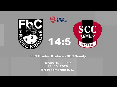 11. 10. 2020, Divize B, FbC Hradec Králové - SCC Semily