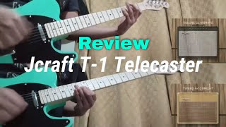 Video thumbnail for Jcraft Classic T-1 Telecaster Review by Ivan Adriel Sarmiento