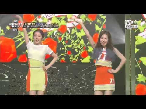 Live HD | 140828 레드벨벳 "행복 (Happiness)" @ MNET 엠! 카운트다운