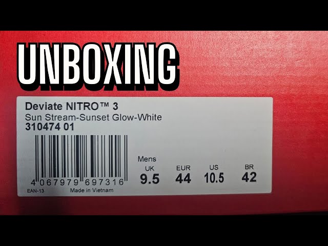 UNBOXING Puma Deviate NITRO 3 - que surpresa!