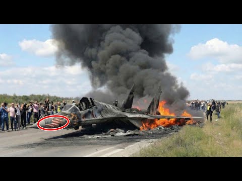 13 minutes ago! The first F-16 in combat was shot down by a Russian missile.