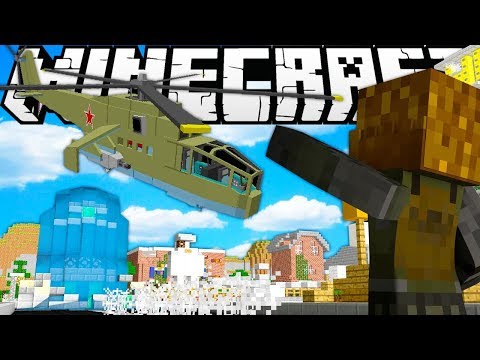 MINECRAFT OVERPOWERED WEAPONS MODDED HUNGER GAMES - MINECRAFT MOD CHALLENGE | JeromeASF