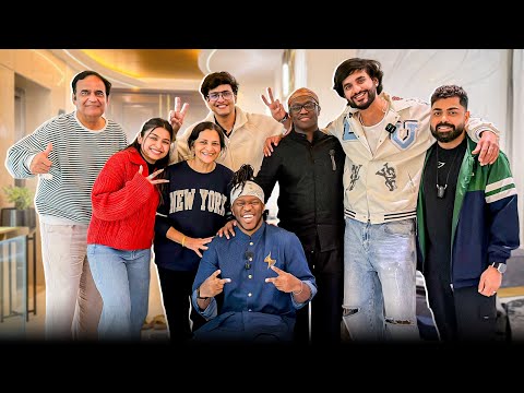 Hamare ghar aaye UK ke sabse bade youtubers ( KSI and Deji )