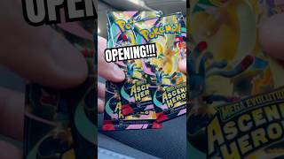 ASCENDED HEROES 3 PACK OPENING! #pokemon #ascendedheroes #pokemoncards