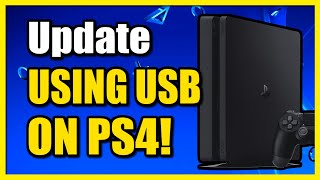 How to Update PS4 System Software using USB Drive (Easy Method)