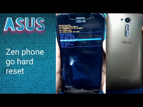 How to Zenphone go x00adc hard reset