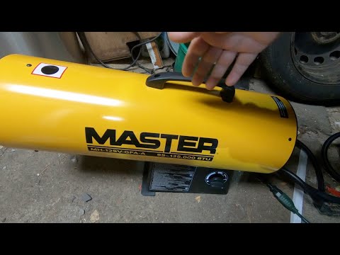 Master 95 - 125,000 BTU torpedo heater
