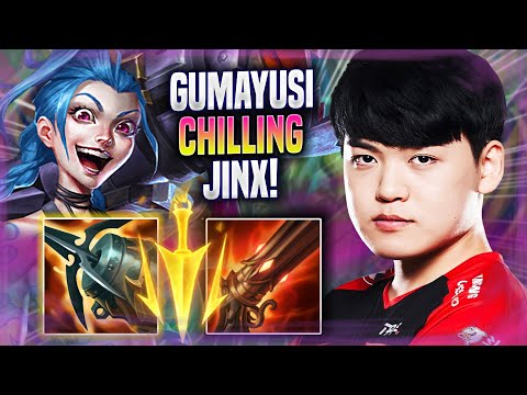GUMAYUSI CHILLING WITH JINX! - T1 Gumayusi Plays Jinx ADC vs Samira! | Season 2022