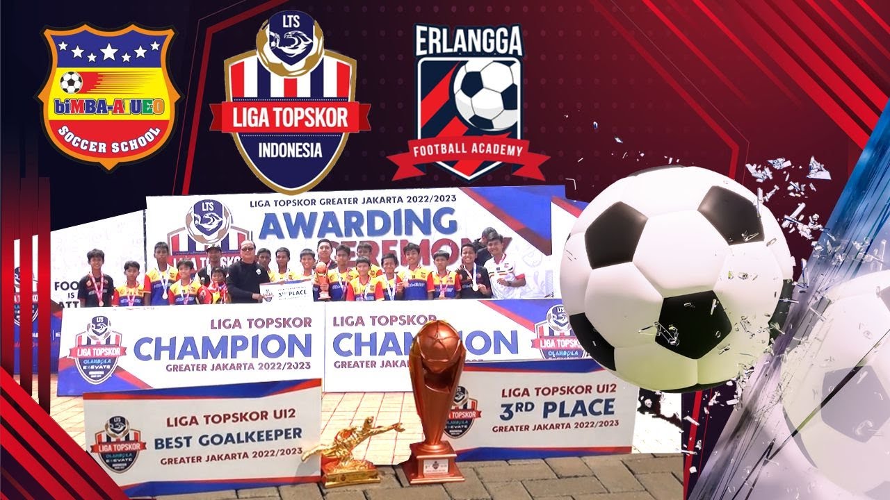 LIGA TOPSKOR U12 PEREBUTAN PERINGKAT 3 biMBA AIUEO SS VS ERLANGGA