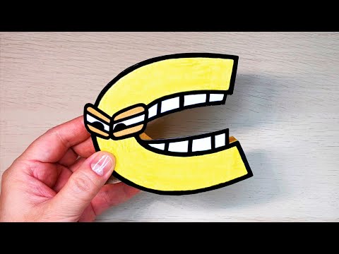 Cool Craft | Paper Alphabet Lore C