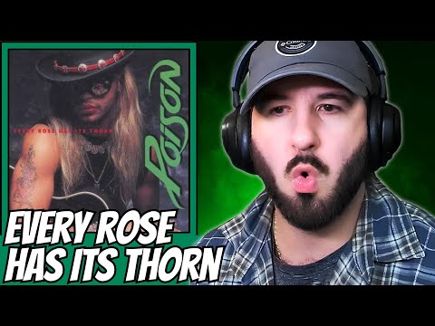 FIRST TIME HEARING Poison - Every Rose Has Its Thorn | Reaction!