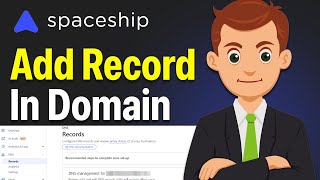 How To Add A Record In Spaceship Domain - Step By Step For Beginners (