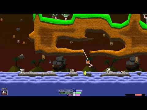 Worms matsi//shopper - Metallishopper 2 - saarikenttä