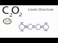 C2O2 Lewis Structure: How to Draw the Lewis Structure for C2O2