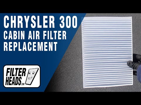 How to Replace Cabin Air Filter 2014 Chrysler 300 | AQ1209