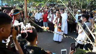 preview picture of video 'Pesta Perak Imamat Pater Stefanus Sabon Aran, SVD di Belogili - Larantuka'