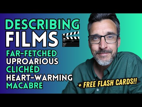 🎬 22 ESSENTIAL ENGLISH ADJECTIVES TO DESCRIBE FILMS // ADVANCED ENGLISH VOCABULARY TO REVIEW MOVIES