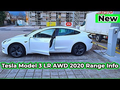 Tesla Model 3 LR AWD 2020 Real Life Range Info