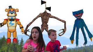 Сиреноголовый  Хаги Ваги FNAF Freddy против нас  FNAF freddy Siren Head & FNAF freddy