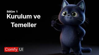 ComfyUI Türkçe Rehber #1 — Sıfırdan Kurulum ve İlk Görsel