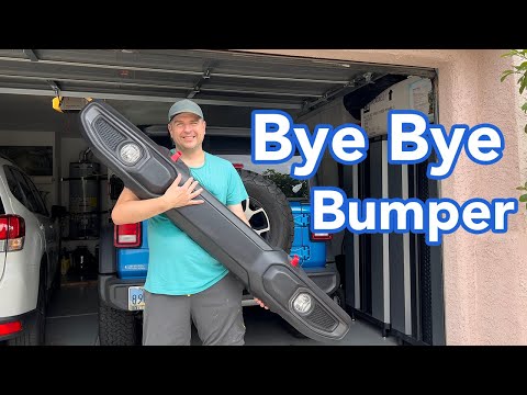Installing a Jeep Rubicon Steel Bumper by Yourself