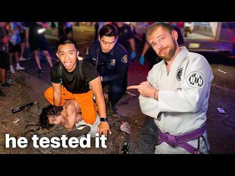 Does jiu jitsu work in a street fight?