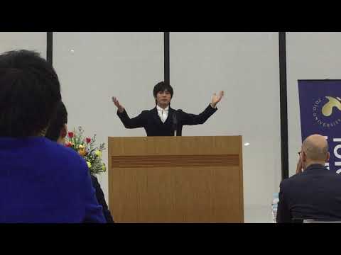 第2回東洋大学全学英語スピーチコンテスト決勝大会で理工学部生が最優秀賞を受賞