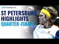 Rublev, Shapovalov & Bautista Agut Headline | St Petersburg 2021 Quarter-Final Highlights