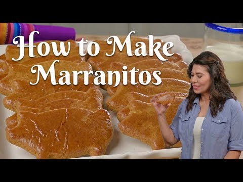 HOW TO MAKE MARRANITOS: Easy Recipe for Mexican Gingerbread Pig-shaped Cookies/Pan Dulce