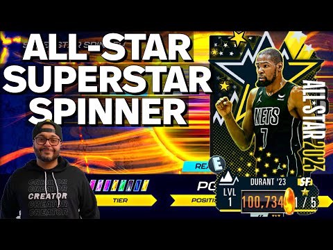 NBA 2K Mobile All-Star 2023 Superstar Spinner Pack Opening