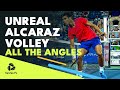 All The Angles Of Unreal Alcaraz Drop Volley | Cincinnati 2022 Highlights