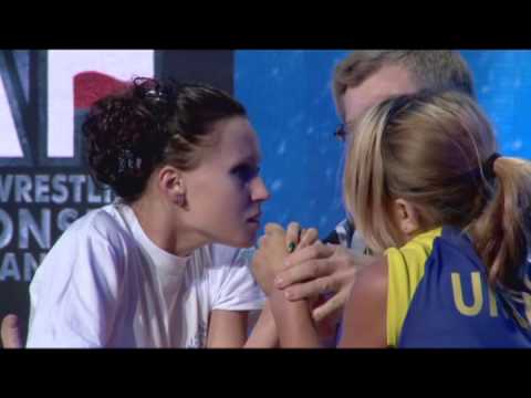 Junior 50kg ladies left hand semi final - Worlds 2013