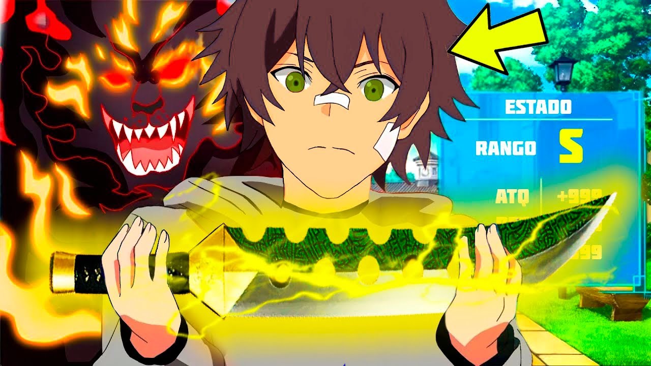 Garoto FRACO e Inútil Entrega seu Corpo ao DEUS DRAGÃO e se Torna o HERÓI Rank S Mais Forte do MUNDO