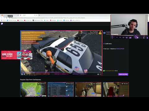 Ramee Reacts To A Cop Powergaming | NoPixel GTA RP