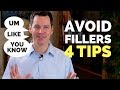 How To Avoid Filler Words