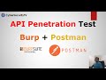 API Penetration Test Burp Postman