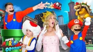 BEST HALLOWEEN COSTUMES EVER! | Super Mario Odyssey 2017!