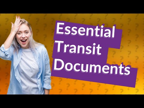 What documents do I need to transit through Frankfurt Airport?