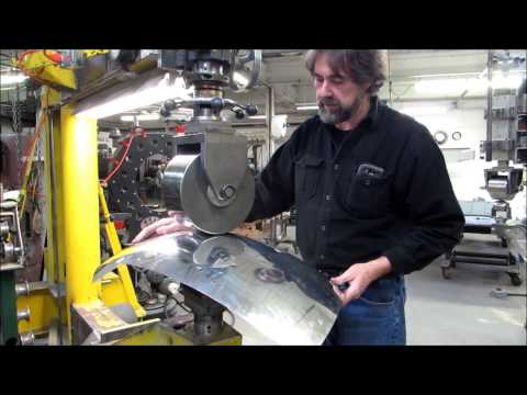 Wray Schelin: Submarine Panel on an English wheel