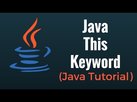 this Keyword in Java