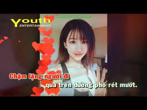 Karaoke Mùa Thu Trong Mưa - Nini, Hạ Vy, Vina Uyển My