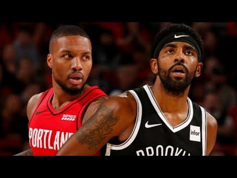 Kyrie Irving Vs Damian Lillard Epic Duel Highlights (2019.11.09)  Nets Vs Trail Blazers