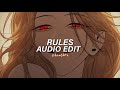 Rules - Doja Cat [Edit Audio]
