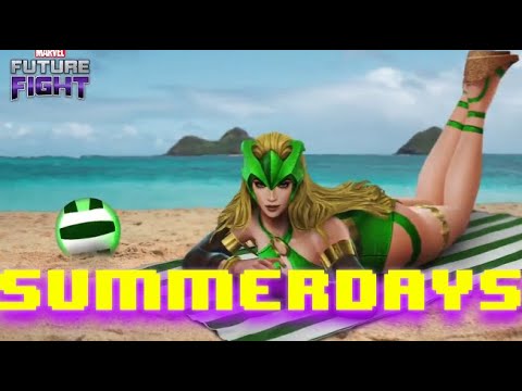 Marvel Future Fight - Summer Days First Look (and last minute crystals?)