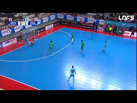 Paradas Asier Llamas Movistar Inter - Osasuna Magna. 1Div, J18