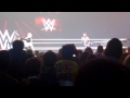 WWE Live London. Mark Henry vs Xavier Woods ...