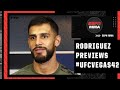 Yair Rodriguez feels relaxed heading into fight vs. Max Holloway at #UFCVegas42 | ESPN MMA
