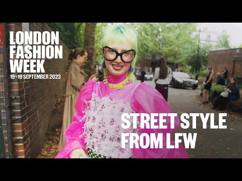 Street Style from Day 5 of London Fashion Week