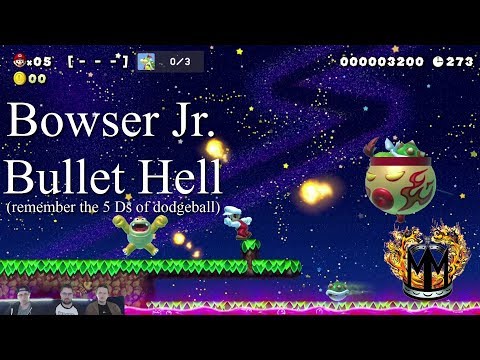 Downtime With Devs | Mario Maker 2 Pt.5 | Bowser Jr. Bullet Hell!