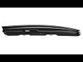 Roof Box Thule Flow With Thule Box Ski Carrier Adapter 694x